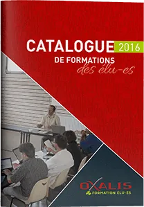 Catalogue de formation des élu·es